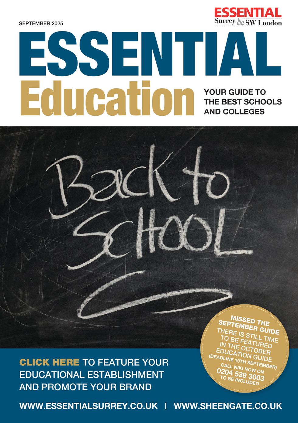 essential education sept 2025